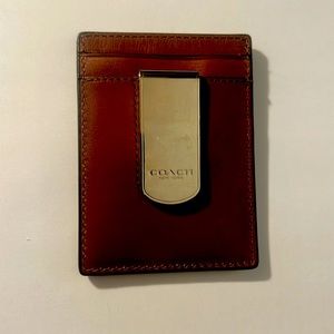 Coach New York Money Clip with Card Case